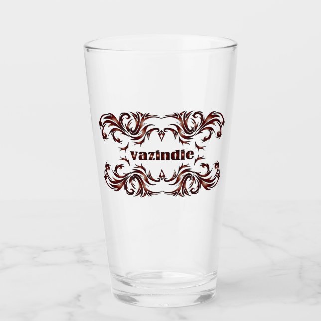 Vajilla para beber Vazindie (Anverso)
