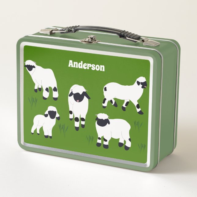 Valais Blacknose Granjeros Personalizados (Anverso)