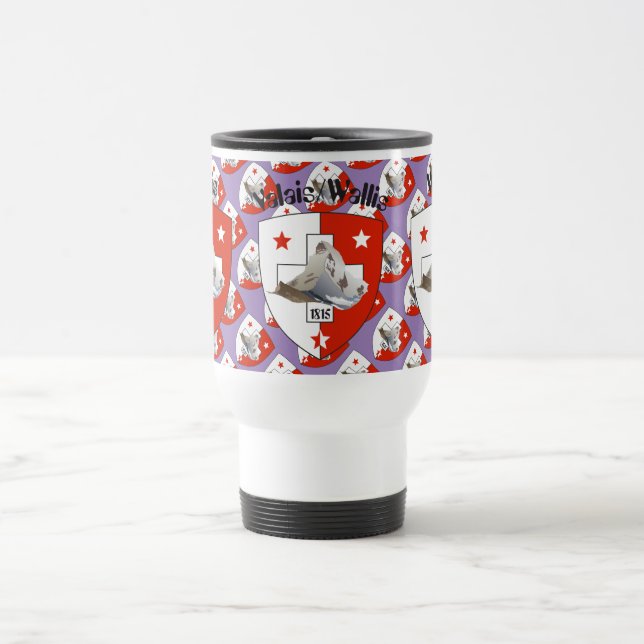 Valais, Wallis/Suisse/Suiza taza (Centro)