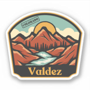 Valdez, Pegatina de Colorado