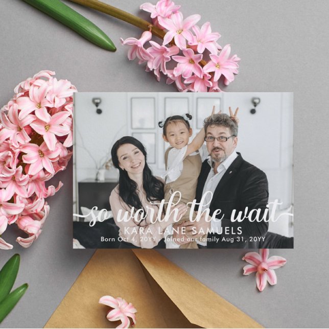 Vale la pena la Invitación de adopción de fotos de (Subido por el creador)