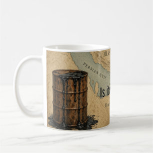 ¿Vale la pena taza de café del barril de petróleo 