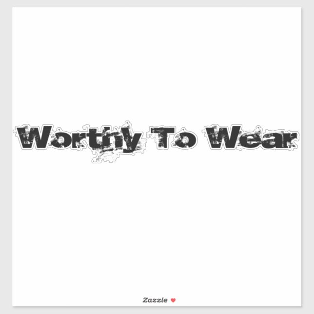 Vale La Pena Usar Pegatina (Hoja)