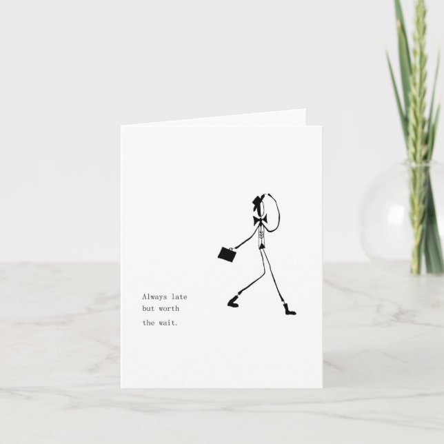 Vale la tarjeta de espera (Anverso)