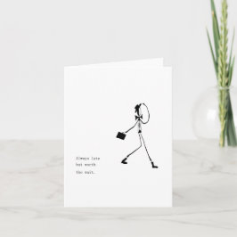 Vale la tarjeta de espera