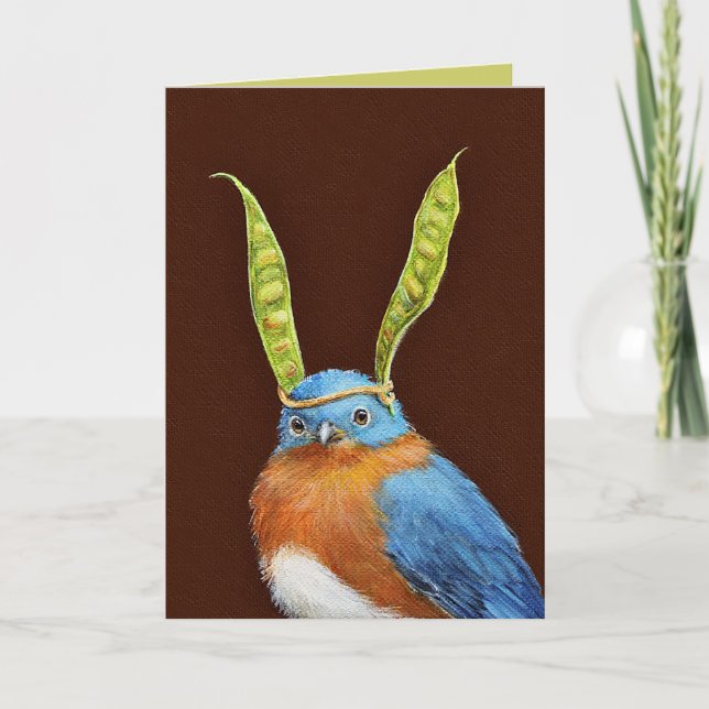 Vale, soy una tarjeta de orejas. (Anverso)