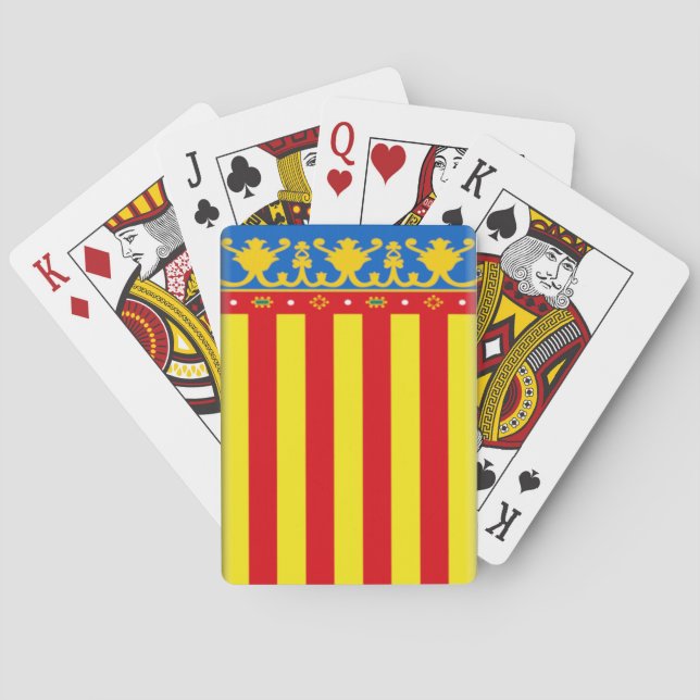 Valencia España) Cartas de juego (Reverso)