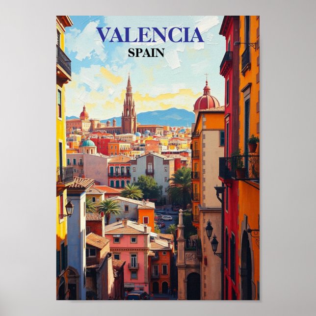 Valencia España Viaje de arte (Frente)