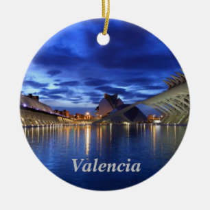 Valencia por el ornamento de la noche