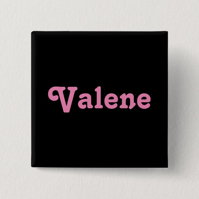 Valene botón (Anverso)