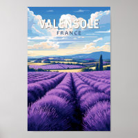 Valensole Francia Viajes arte Vintage
