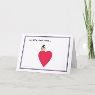 Valentín: Mi pequeña tarjeta de Cardenalilla