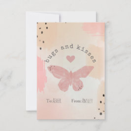 Valentina de escuela de mariposa para niños con bi