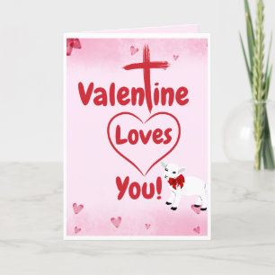 Valentine ama tu tarjeta de saludo