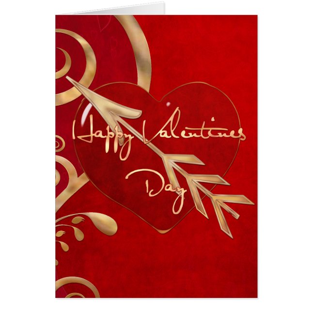 Valentine Elegance PERSONALIZADO MENSAGE WIFE GIRL (Frente)