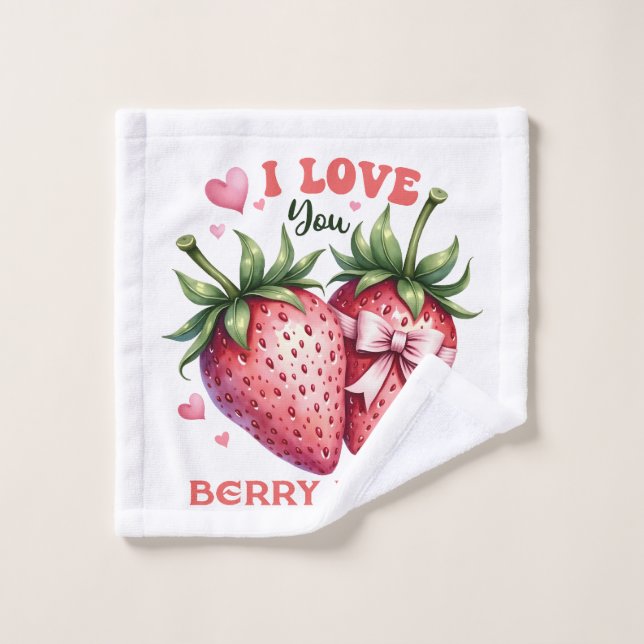 Valentine Gift | Te Amo Berry Mucho (Toallita)