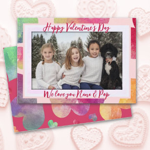 Valentine Hearts Ama Tu Tarjeta Llanta De Abuelos