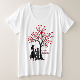 Valentine’s Day Couple Gift – Plus-Size Women’s T-