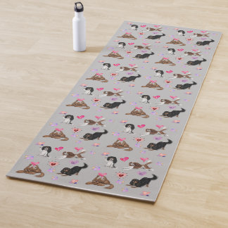 Valentine y amor Cavalier Yoga Mat
