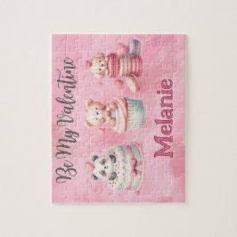 Valentine's Day Animal Kid Puzzle 