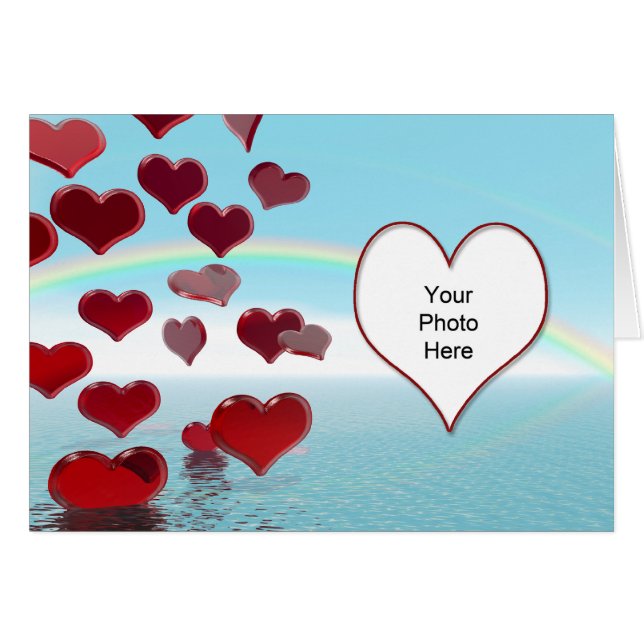 Valentine's day hearts (Anverso (Horizontal))