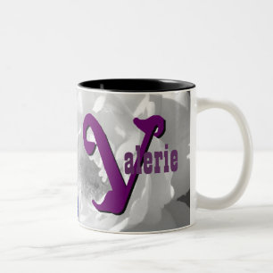 Valerie personalizó la taza conocida