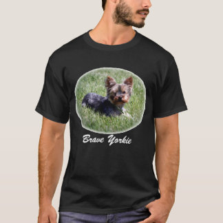 Valiente camiseta de Yorkie Dog