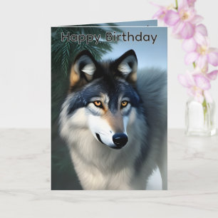Valiente El Lobo Ártico, Tarjeta de Cumpleaños