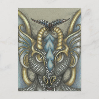 Valiente postal de mariposa pequeña