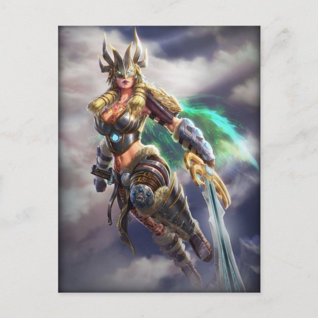 ¡Valkyrie! Postal (Anverso)