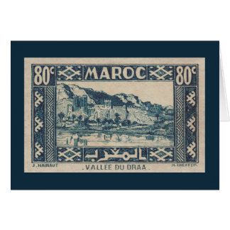 Valle de Draa, Marruecos - tarjeta