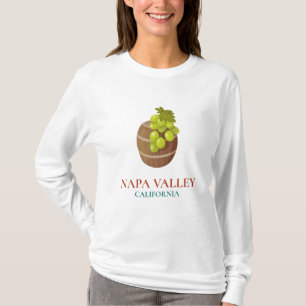 Valle de Napa - Camiseta de larga duración de Cali