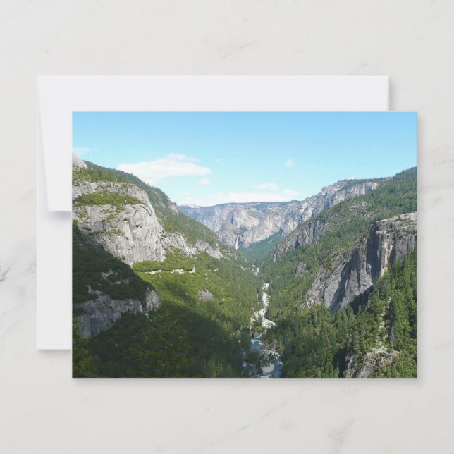 Valle de Yosemite en el Parque Nacional Yosemite (Anverso)