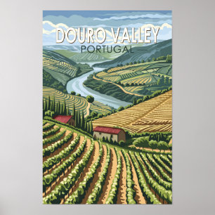 Valle del Duero Portugal Viaje Arte Vintage