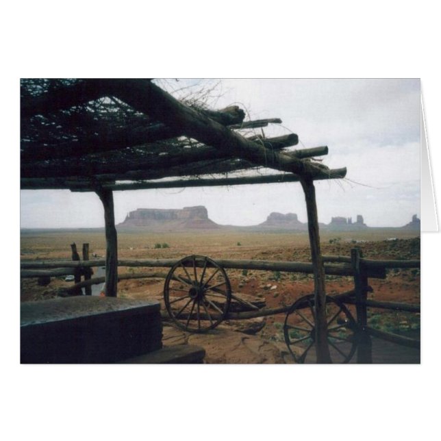 Valle del Monumento con Ruedas de Vagón (Anverso (Horizontal))