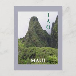 VALLE IAO, TARJETA POSTAL MAUI