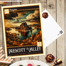 Valle Prescott, Arizona | Postal de época