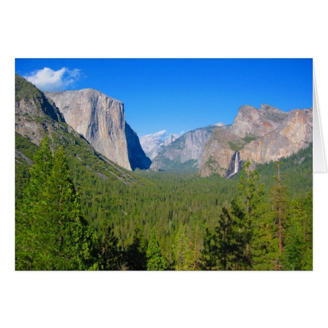 valle yosemite (Anverso (Horizontal))