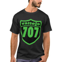 vallejo,ca {707} — camiseta