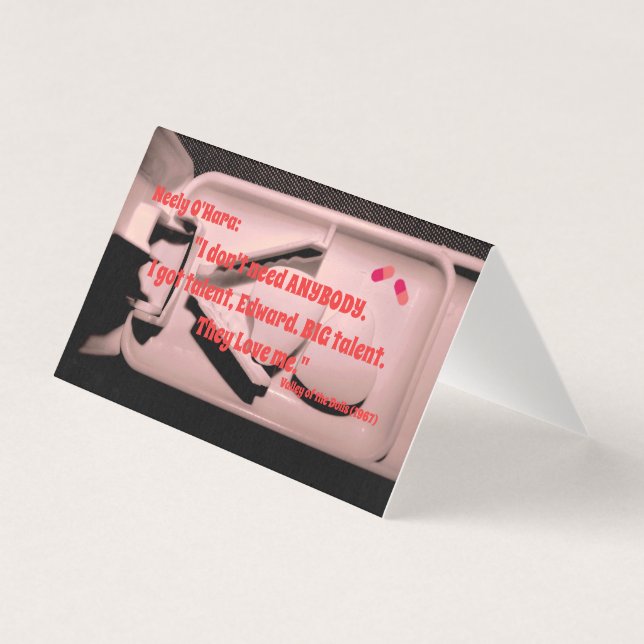 Valley of Dolls the tarjeta Card - 1967 - filmas - (Anverso)