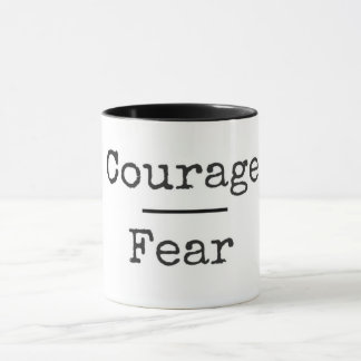 Valor sobre la taza del miedo