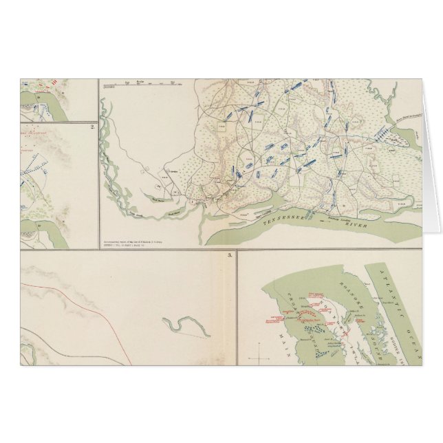 Valverde, Shiloh, Ft Craig, Isla Roanoke (Anverso (Horizontal))