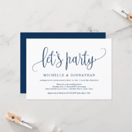Vámonos a la Fiesta, Invitación de Celebración de 