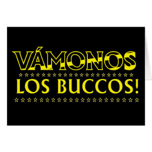 ¡VÁMONOS LOS BUCCOS! Tarjeta