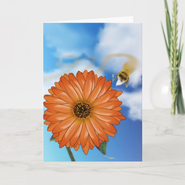 ¡Vamos a almorzar! Tarjeta de felicitación (Anverso)