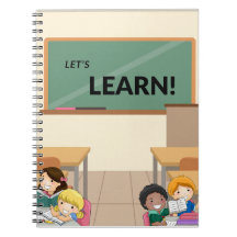 ¡Vamos a aprender! Cuaderno para niños de clase