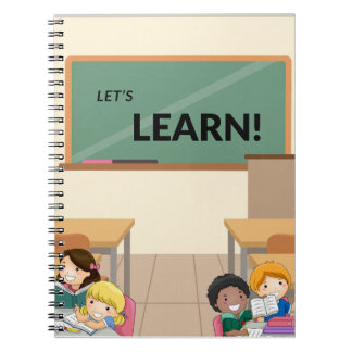¡Vamos a aprender! Cuaderno para niños de clase