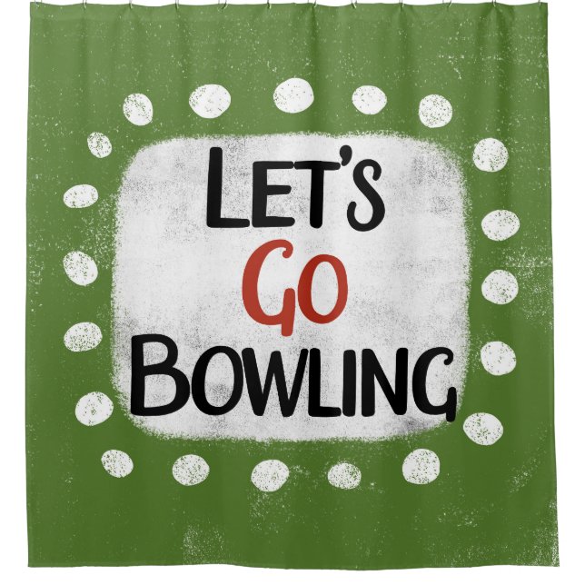 Vamos a Bowling, cortina de ducha (Anverso)