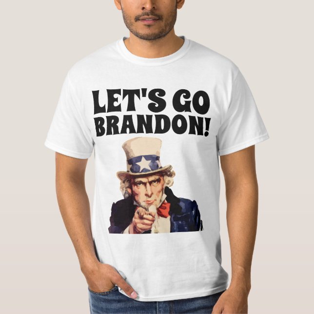 VAMOS A BRANDON CAMISETAS DE NIÑO JOE BIDEN (Anverso)