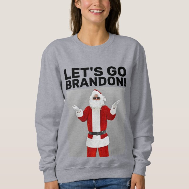 ¡VAMOS A BRANDON! CAMISETAS DULCES DE navidad (Anverso)